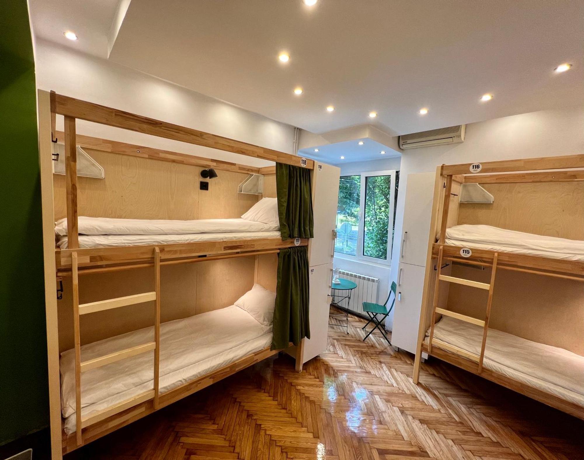 Cabbage Hostel Belgrád Kültér fotó