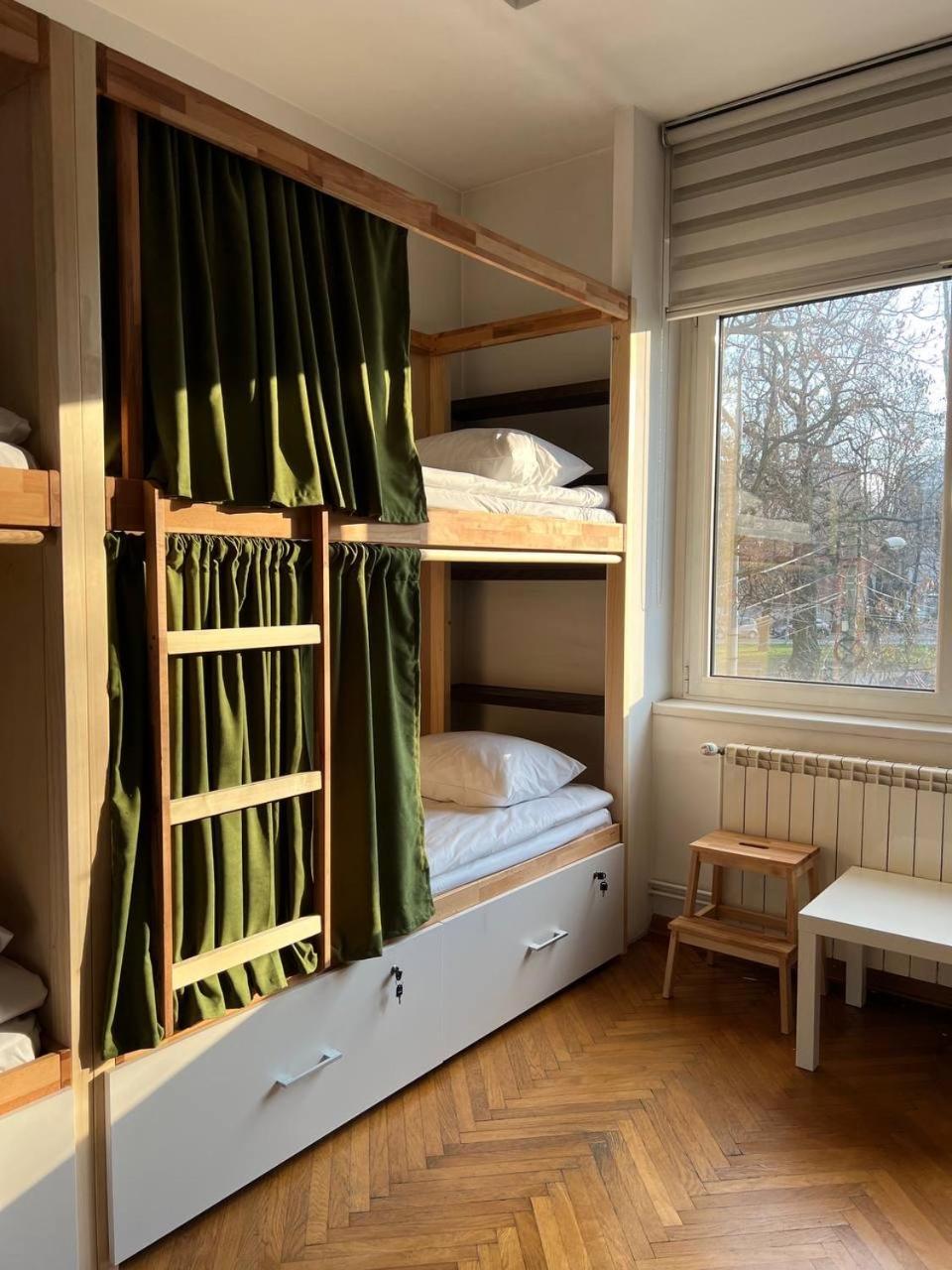 Cabbage Hostel Belgrád Kültér fotó
