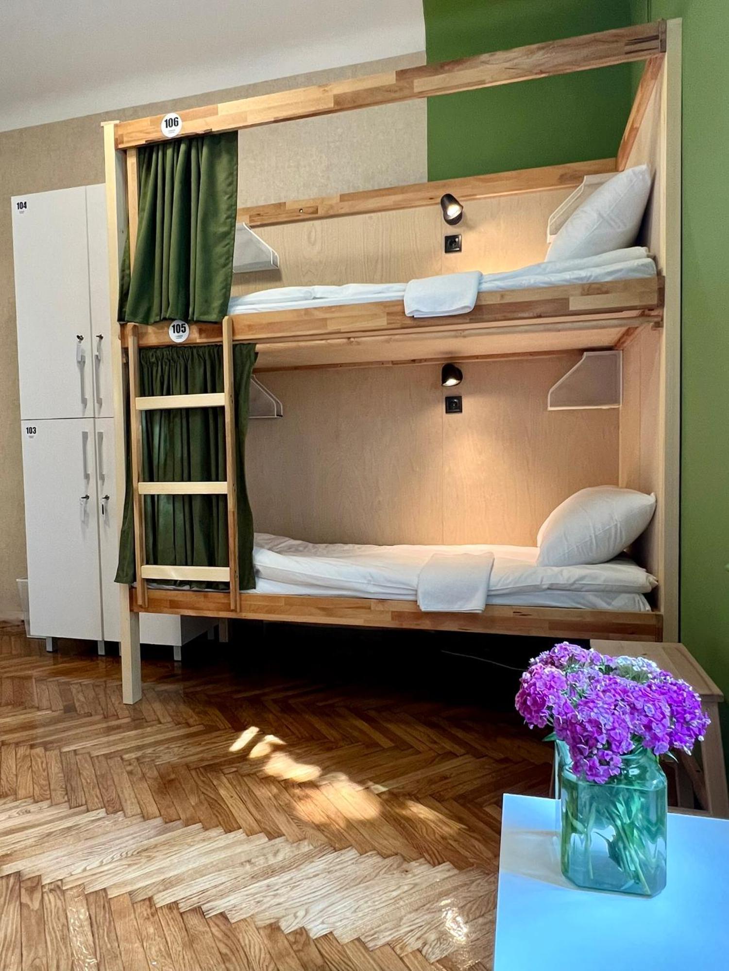 Cabbage Hostel Belgrád Kültér fotó